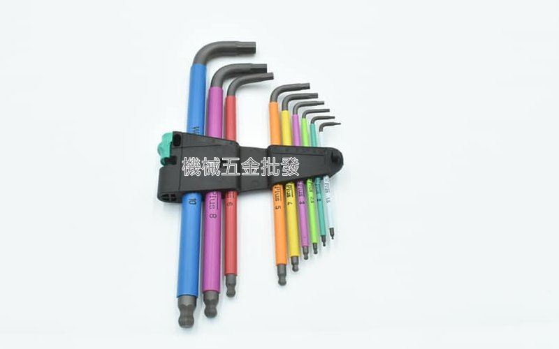 WERA 950SPKL/9SM 頂級膠套舒適型六角扳手組 9支組,手工具