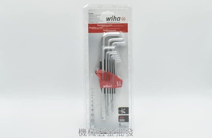  Wiha ProStar 369S9 9支組球頭六角板手組 德國製造,手工具