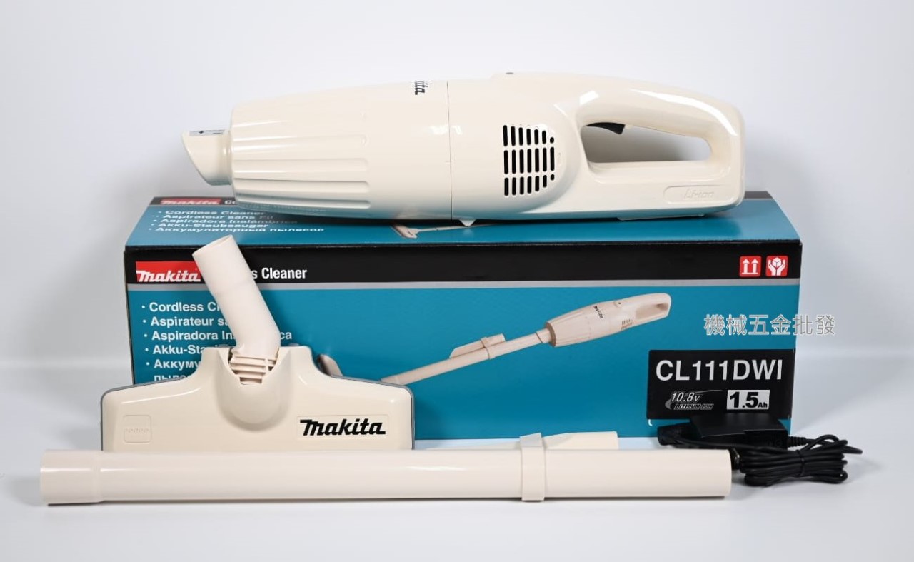 makita {牧田} CL111DWI白/DWR紅 10.8V充電式吸塵器 適合小家庭使用 日本製 ,電動工具