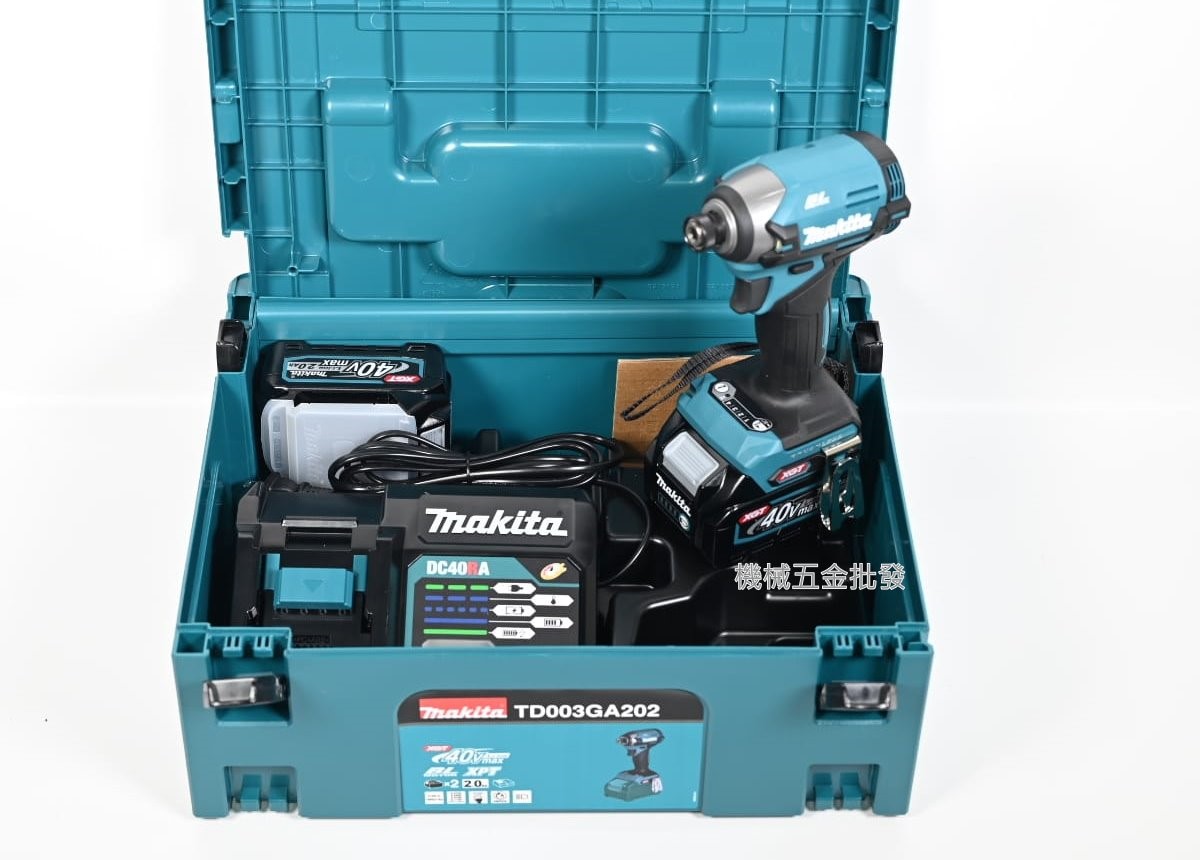 makita {牧田} TD003GA202 40V充電式無刷衝擊起子機,電動工具