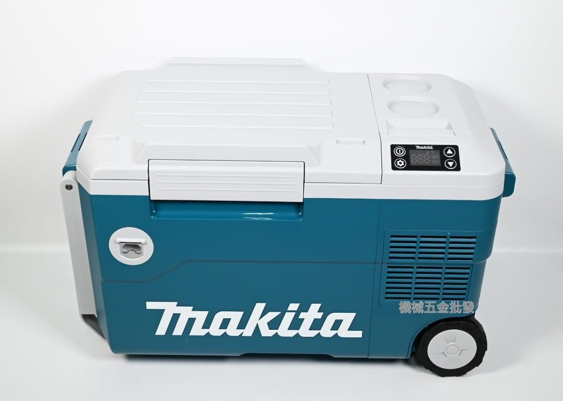 makita {牧田} DCW18Z 18V充電式冰箱冷藏加熱保溫箱 雙電壓 戶外野營 冷熱兩功能【單主機】,電動工具