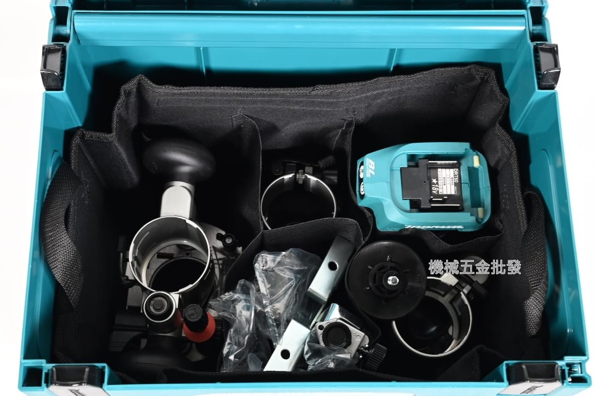 makita {牧田} DRT50ZJX3 18V充電式無刷木工修邊機套裝組【單主機】,電動工具