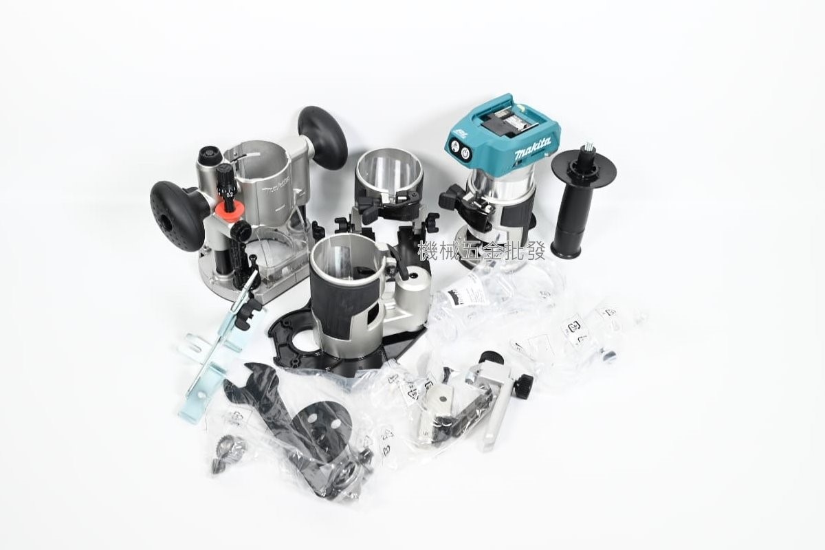 makita {牧田} DRT50ZJX3 18V充電式無刷木工修邊機套裝組【單主機】,電動工具
