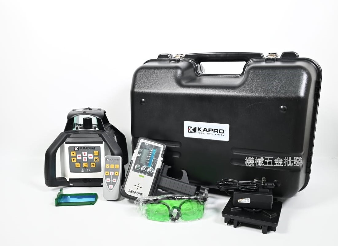 KAPRO {以色列} 8991G 綠色 自調旋轉雷射水平儀,測量工具