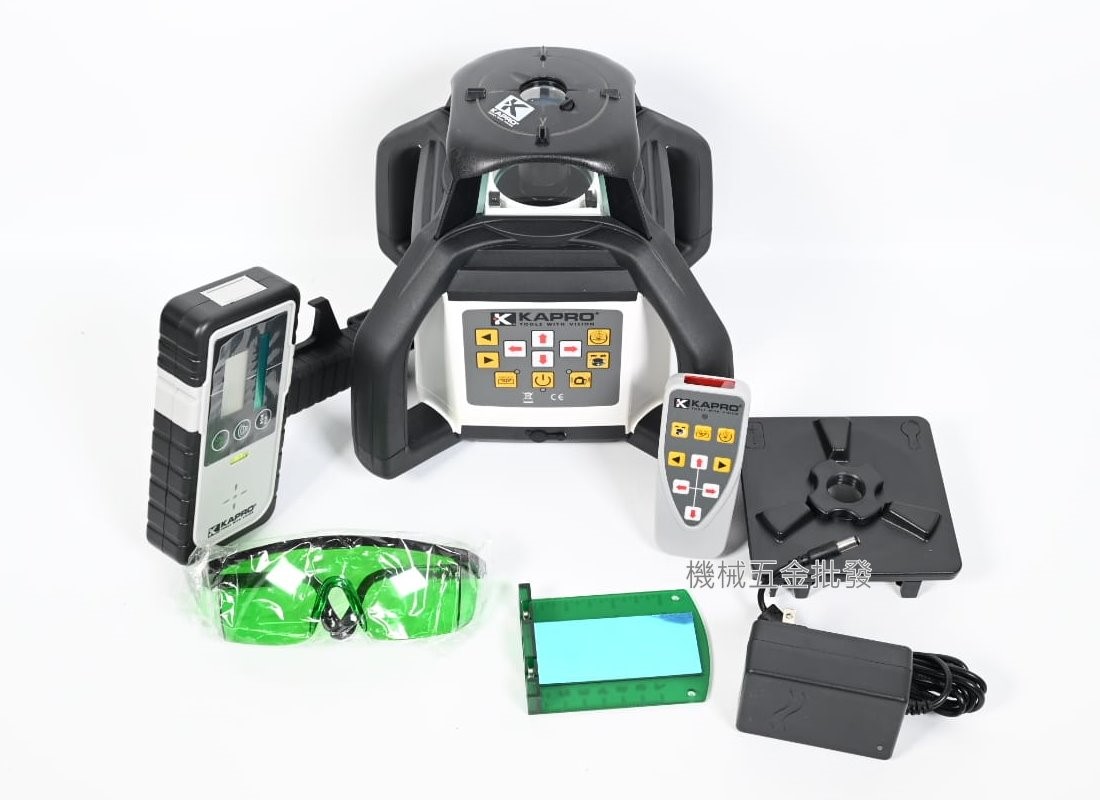 KAPRO {以色列} 8991G 綠色 自調旋轉雷射水平儀,測量工具