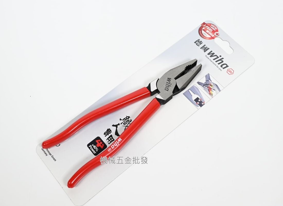 Wiha 德國 XXZ02001225 9"德國經典鋼絲鉗 老虎鉗,手工具