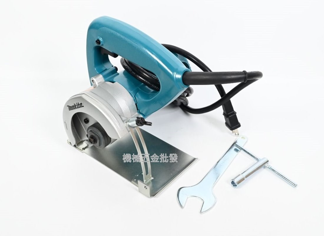 makita {牧田} 4100NH1 4"大理石切割機 乾溼兩用切石機 (不附鋸片與噴水裝置),電動工具