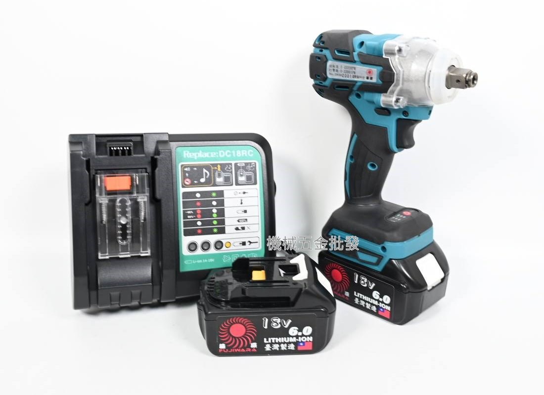 寶龍科技 {FUJWIARA} FDW-1801 18V充電式無刷起子扳手兩用機,電動工具