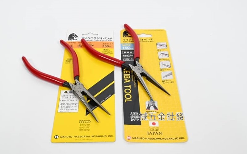 KEIBA {馬牌} M-616(有牙)/M-616F(無牙) 150mm 專業精密尖口鉗 電子尖嘴鉗,手工具