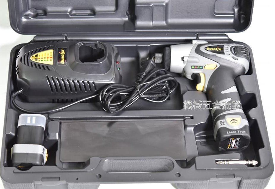 Durofix {車王} RI12652 12V充電式衝擊起子機 RI12652 雙2.0A 電池,電動工具