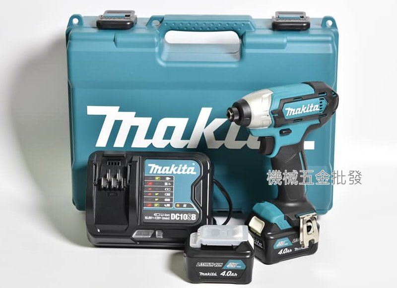  makita {牧田} TD110DSME 12V 4.0A 充電式衝擊起子機,電動工具