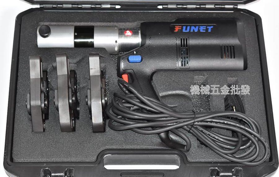 FUMET FU-1680A 全自動插電式壓接工具 自動回油 內附4分、6分、1" 三組模具,電動工具
