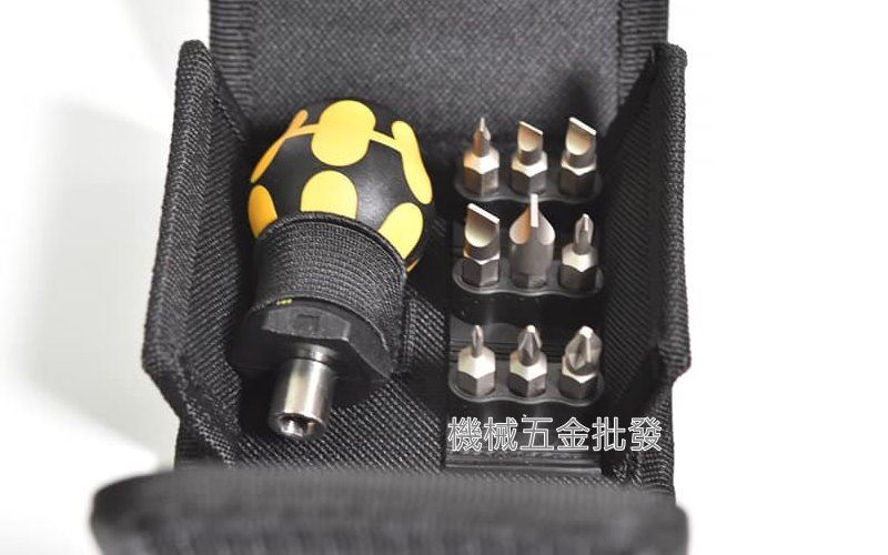 wera  {德國}  KK Stubby ESD 1 抗靜電手柄 附9支起子頭,手工具