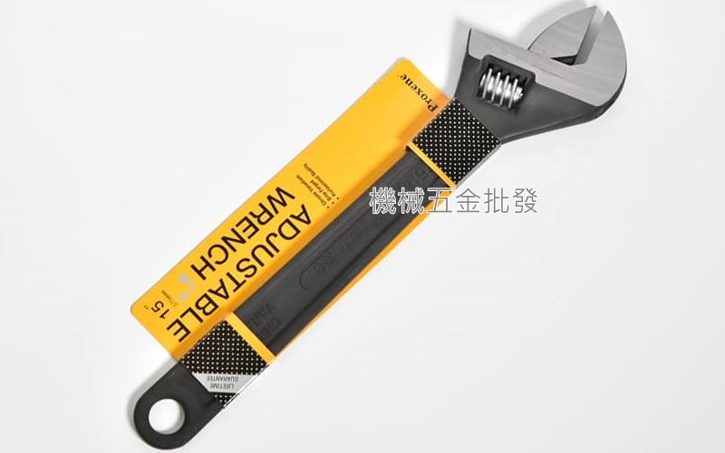  Proxene 15"(375mm) 高級活動扳手 附雷射刻度 台灣製,手工具