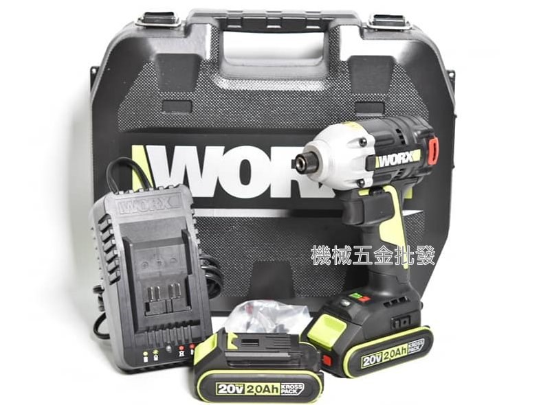 WORX {威克士} WU290D 充電式無刷衝擊起子機 230牛頓米 3速調整,電動工具