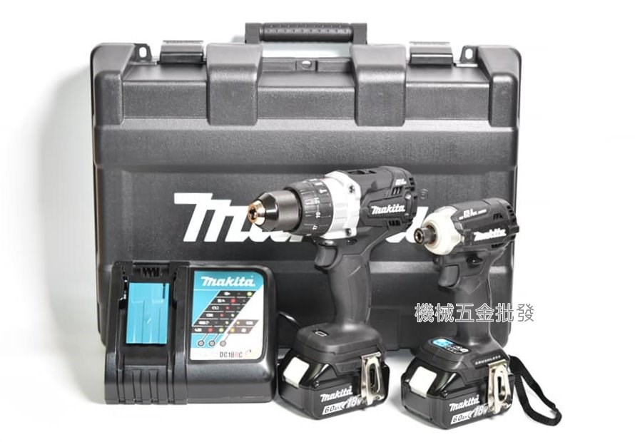 makita{牧田} DLX2308GB 18V充電式雙機組 DTD171起子機+DHP481震動電鑽,電動工具