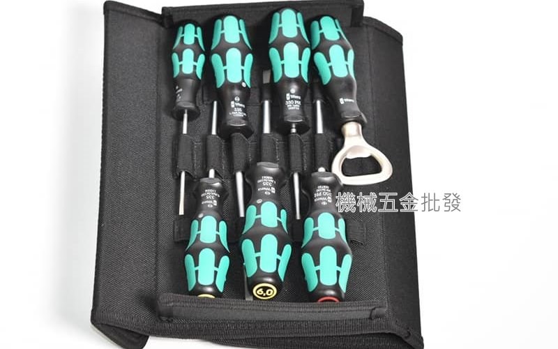 德國 wera kraftform 300/7 Set2 怪牙起子組 6件組 贈送開罐器,手工具
