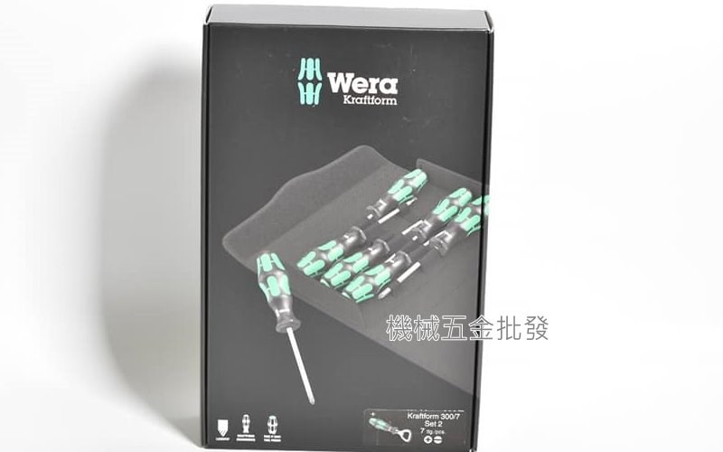 德國 wera kraftform 300/7 Set2 怪牙起子組 6件組 贈送開罐器,手工具