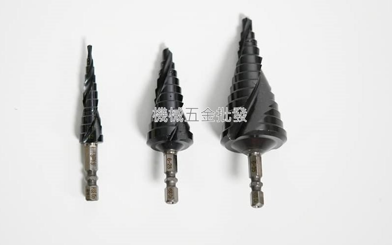REISTI  TIALN 電動起子用階梯鑽 含鈷加氮化鋁鈦六角階梯鑽 ,手工具