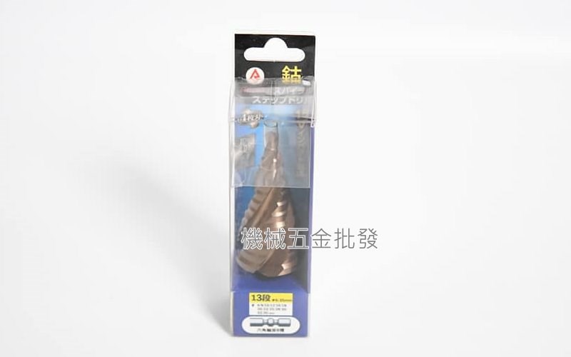  REISTI 電動起子用階梯鑽 含鈷六角階梯鑽 4刃刀頭 ,手工具