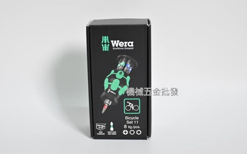 wera {德國品牌} Bicycle Set 11 鐵馬不鏽鋼大頭起子組 7件組,手工具