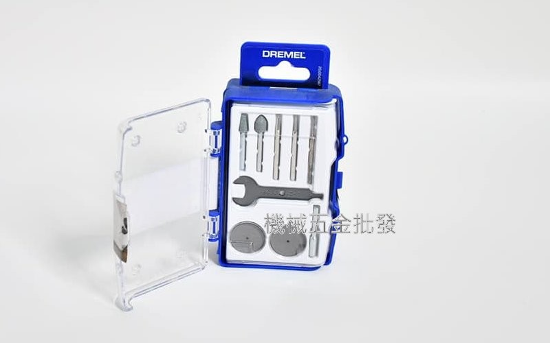 DREMEL {真美牌} 254.736 Dremel 736 迷你玻璃石工 8件組,手工具