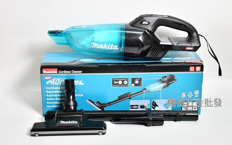 makita {牧田} CL001GZ18 40V充電式無刷吸塵器【黑色】【單主機】,電動工具