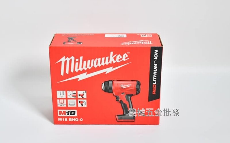 Milwaukee {美沃奇} M18 BHG-0 18V充電式熱風槍【單主機】,電動工具