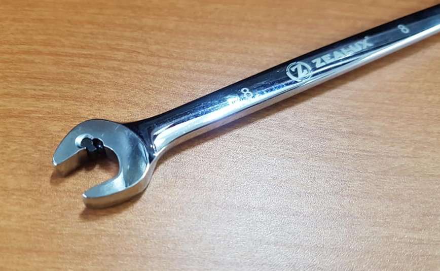 專利快速開口棘輪扳手8mm/高扭力/不滑脫,手工具