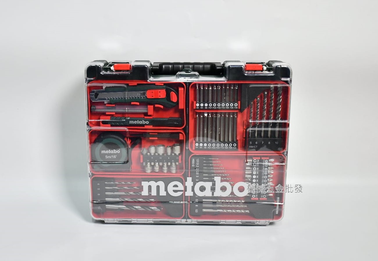 METABO {美達寶} SB18 18V三模式震動電鑽 附贈配件,電動工具