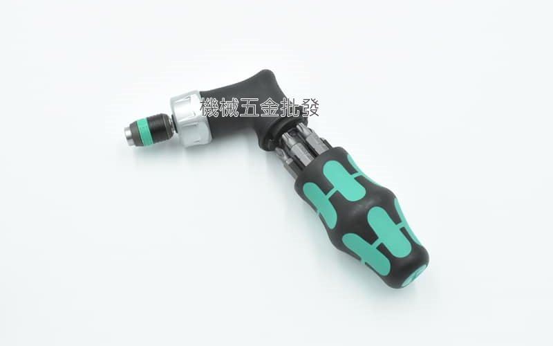 德國 Wera KK Pistol 814 RA 棘輪起子 槍型起子 7件組,手工具