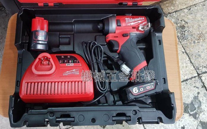 Milwaukee  {米沃奇} M12 FID-632C 12V鋰電無碳刷衝擊起子機(3.0A+6.0A),電動工具