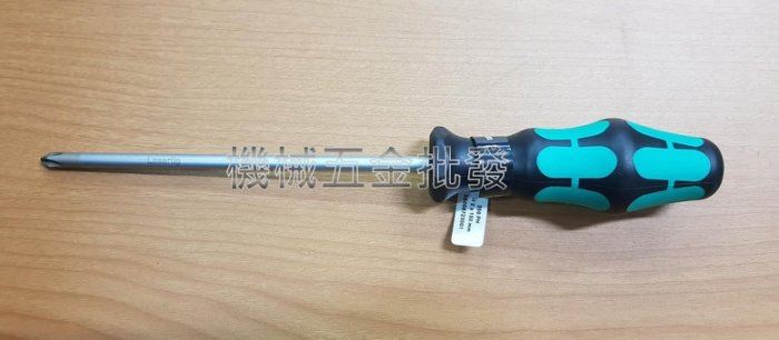 德國 Wera 鍍鈦怪牙型 十字起子350- PH2x150 ,手工具