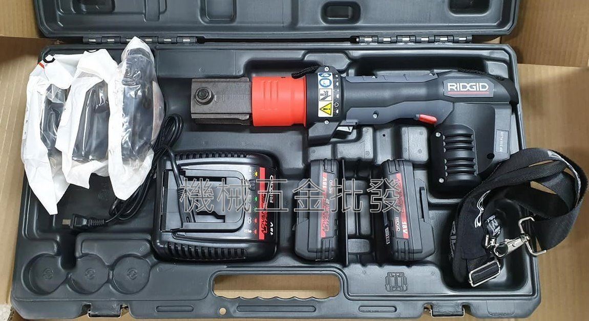 RIDGID {里奇} RP310 全自動退油不鏽鋼壓接槍 壓接器 附兩顆電池,電動工具