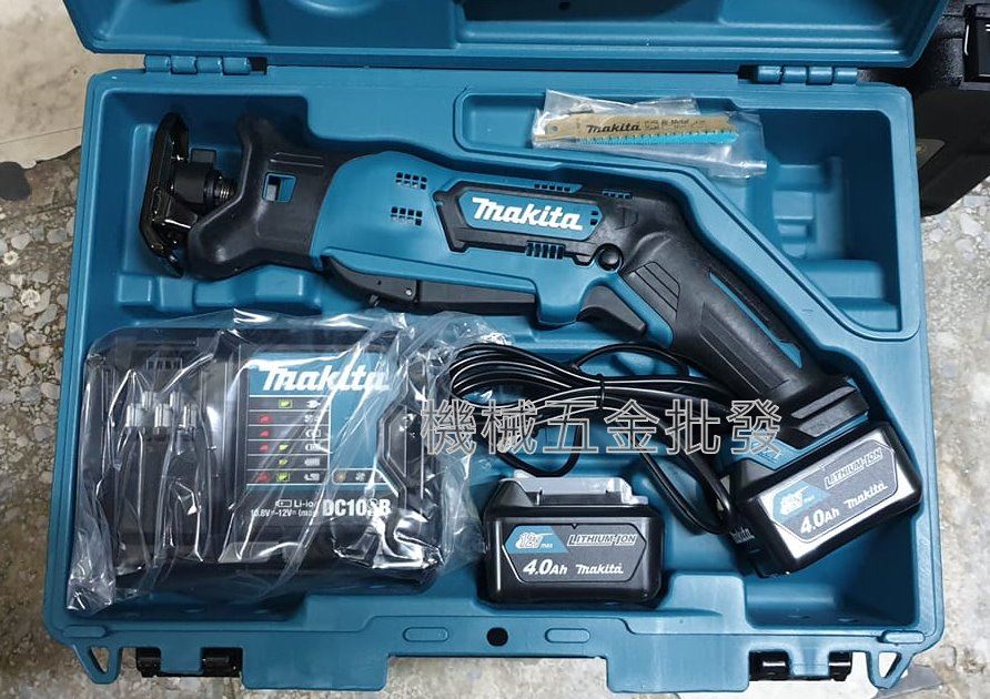 MAKITA {牧田} JR103DSME 12V 4.0A 手提式手提鋸機 軍刀鋸 快拆型,電動工具