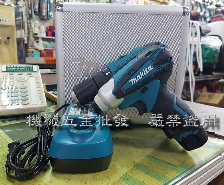MAKITA  {牧田}10.8V 雙機組 DK1493 TD090+HP330 衝擊起子機+充電式起子電鑽,電動工具