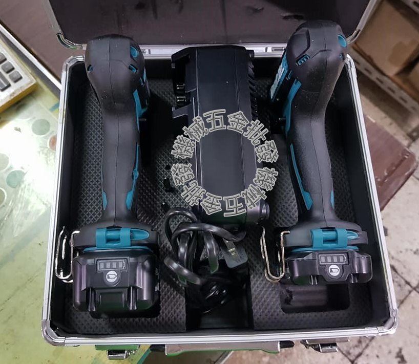 MAKITA {牧田}12V充電式雙機組CLX202SMAX TD110D起子+HP331D震動電鑽,電動工具