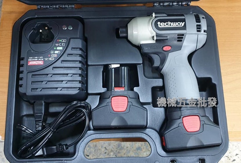 techway {鐵克威} M26604258 20V 3.0A充電式衝擊起子機,電動工具