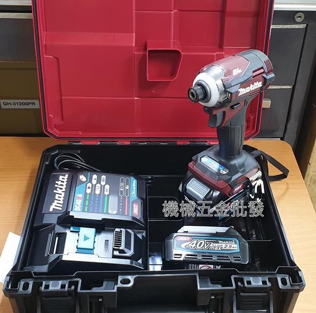  makita {牧田} TD001GD205 40V 2.5充電式無刷衝擊起子機【日本製】,電動工具