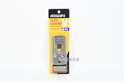 ALLWAY 刀刃4公分 玻璃清潔刀 清潔刮刀 內附5片刀片