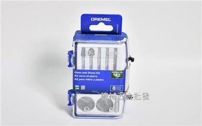 DREMEL {真美牌} 254.736 Dremel 736 迷你玻璃石工 8件組