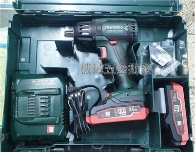 METABO {美達寶} SSW 18LTX 400BL 德國製無刷衝擊扳手 400Nm