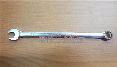 台灣製 ZEALUX 銳樂工具 鐵齒扳手 止滑設計磨損85%防滑板手 梅開板手 鐵齒扳手 13mm